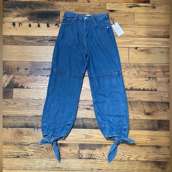 7 for all Mankind Jeans with ties at ankle - Picture 7 of 10